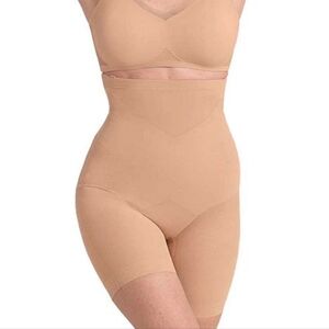 Honeylove  SuperPower High Compression Breathable Sculpt Shorts Size L Sand
